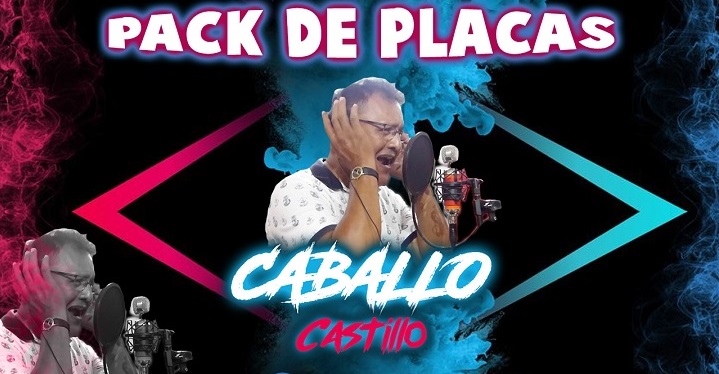 PACK DE PLACAS EDGAR «EL CABALLO» CASTILLO – GRATIS