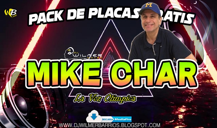 PACK DE PLACAS 2024 MIKE CHAR GRATIS