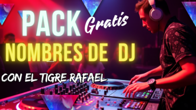 Voces y Nombres de DJs GRATIS con el Tigre Rafael ¡Super Pack Exclusivo!